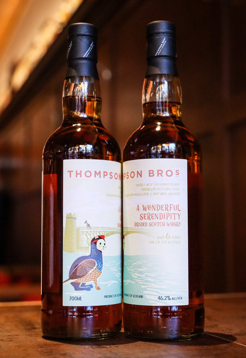 ウイスキー Thompson Bros A Wonderful Serendipity Thompson Bros 'A Wonderful Serendipity' Blended Scotch Whisky Aged