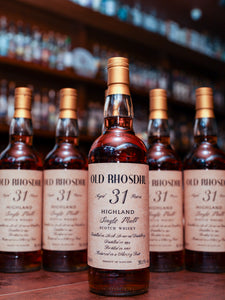 Old Rhosdhu for The Elysian/Anchor/Labyrinthos 1994 31yo, Sherry Butt, 50.1%