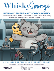 Whisky Sponge Tasting with The Whisky List - Introducing "Kitten Kong"