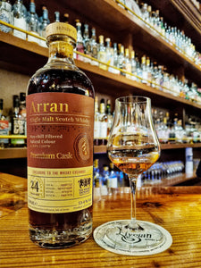 Arran for The Whisky Exchange 1996/2021 24yo, Sherry #757, 53.4%