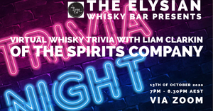 Virtual Whisky Trivia with Liam Clarkin of The Spirits Company