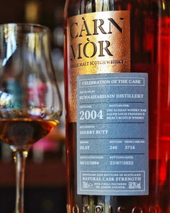 Carn Mor for The Elysian Whisky Bar & Friends 'Celebration of the Cask' Bunnahabhain 2004/2022 17yo Sherry Butt, 58.3% (BOTTLE)