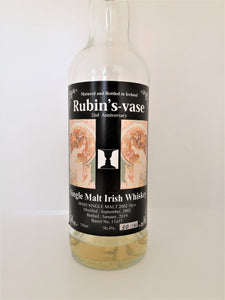 Rubin's Vase 2nd Anniversary Irish Single Malt 2002/2019 16yo, 50.4%