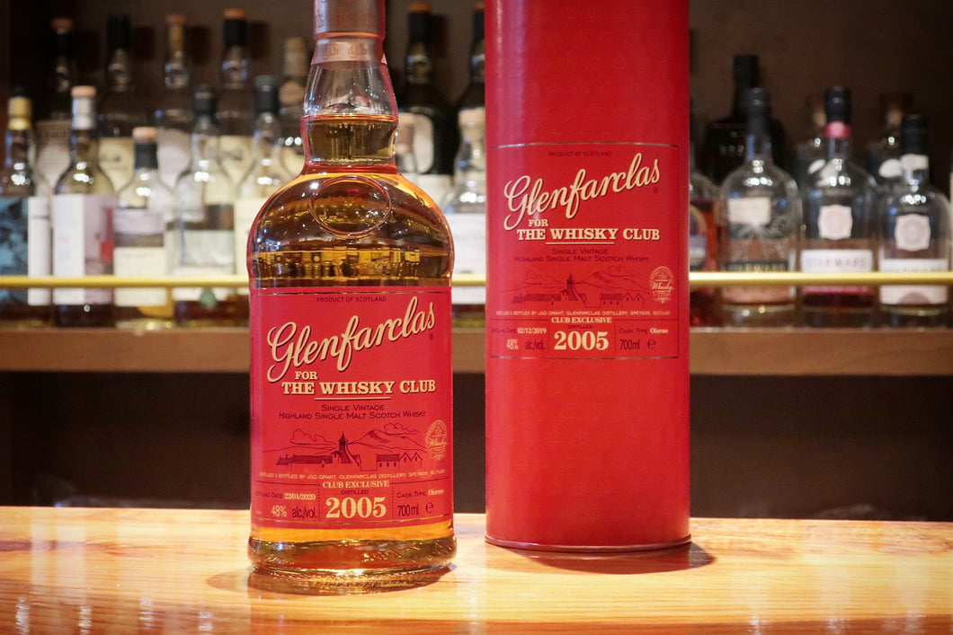 Glenfarclas for The Whisky Club Australia 2005/2020 15yo Oloroso Sherry Casks, 48%