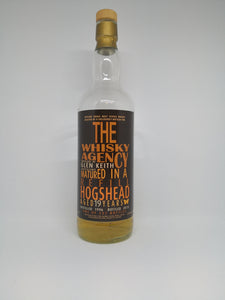 The Whisky Agency "Letters Series" Glen Keith 1996/2015 19yo Refill Hogshead, 51.6%