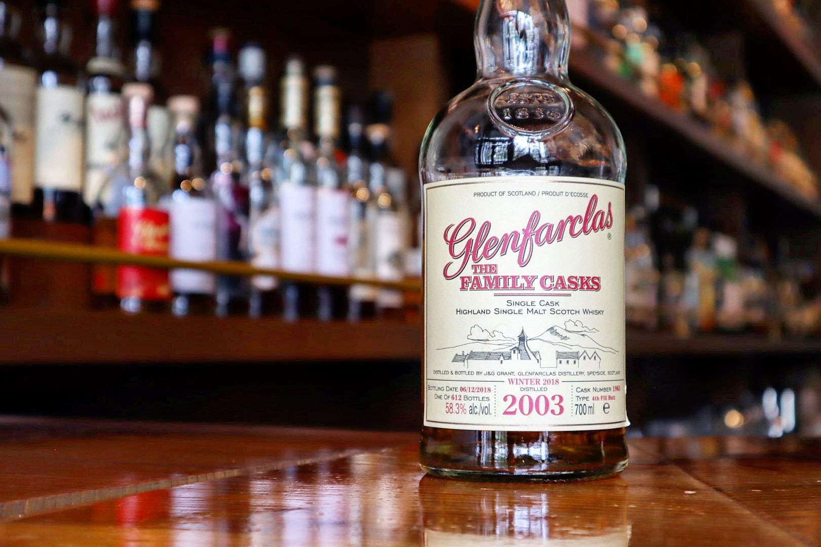 Glenfarclas Family Cask 2003/2018 15yo 4th Fill Sherry Butt #1963 
