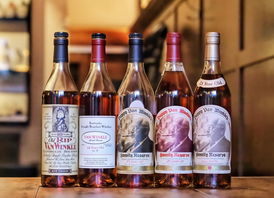 PAPPY VAN WINKLE TASTING WTH GERAINT GEE DAVID (NATIONAL ADVOCACY MANAGER FOR NORTH AMERICAN WHISKEY)